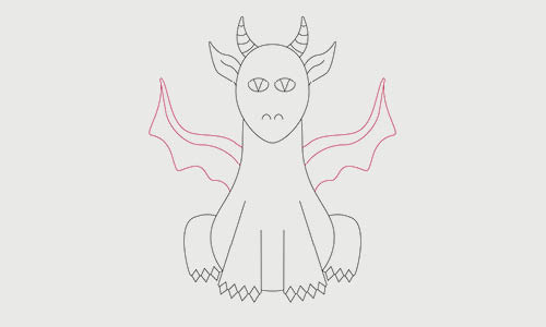 Keep the kids entertained. Draw your own dragon!
