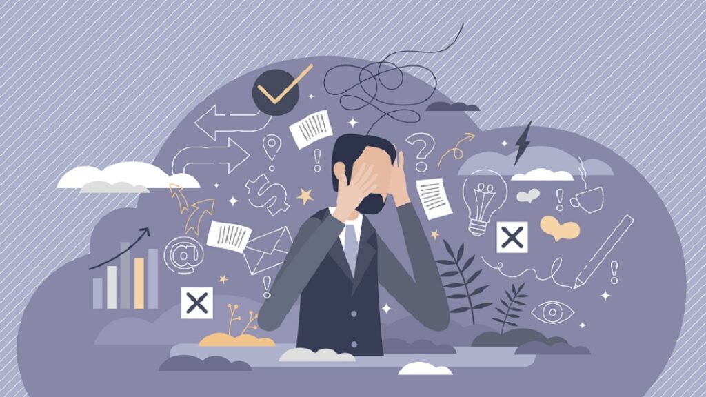 Information,Overload,Or,Job,Burnout,With,Stress,And,Chaos,Tiny