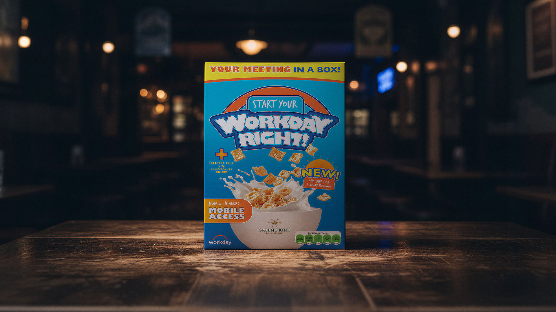 A breakfast-themed campaign for Greene King’s digital transformation